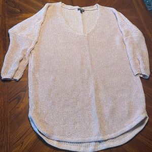 Light Pink Sparkly Sweater